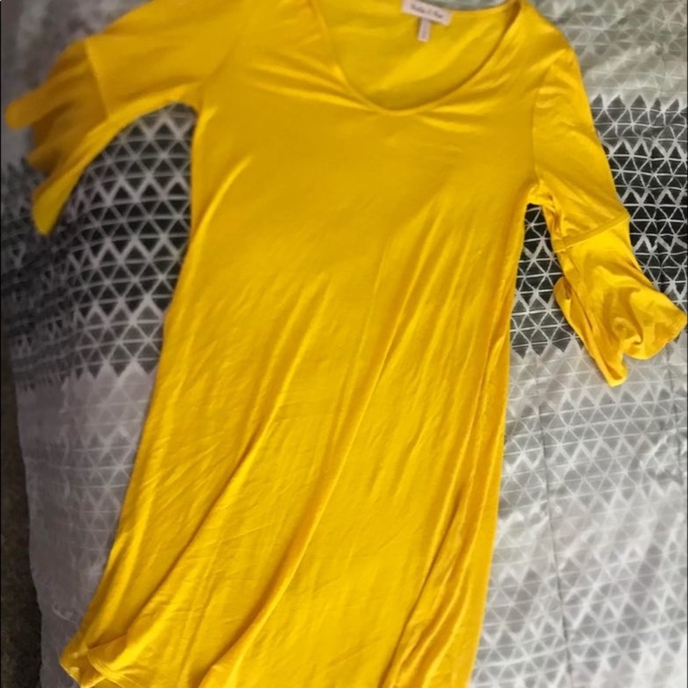 Yellow dress